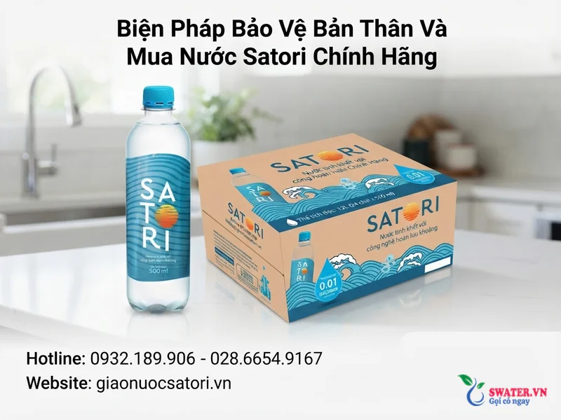 Biện Pháp Bảo Vệ Bản Thân Và Mua Nước Satori Chính Hãng