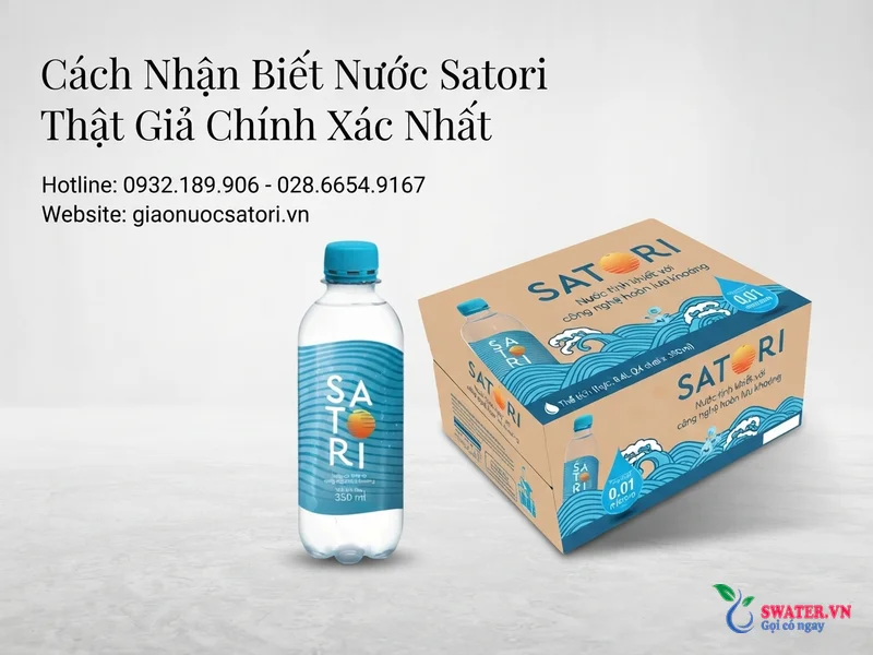 Cách Nhận Biết Nước Satori Thật Giả Chính Xác Nhất