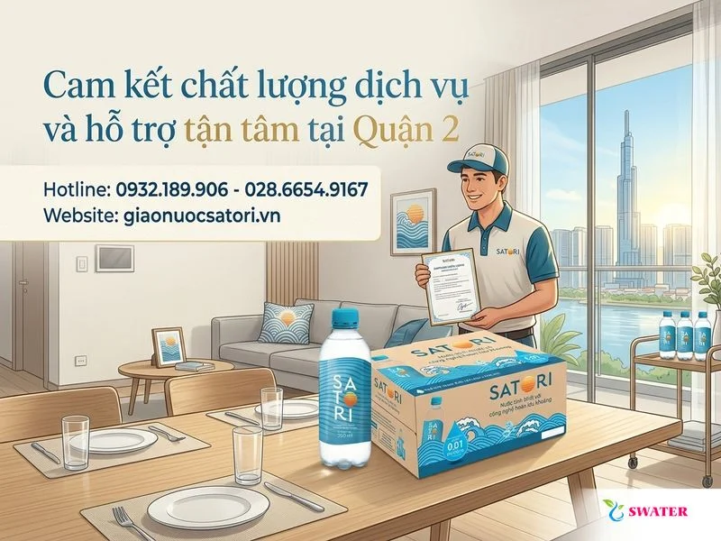 Cam kết chất lượng dịch vụ và hỗ trợ tận tâm tại Quận 2