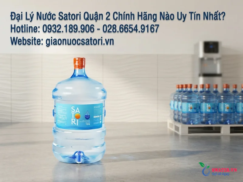 Đại Lý Nước Satori Quận 2 Chính Hãng Nào Uy Tín Nhất?