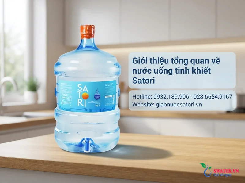 Giới thiệu tổng quan về nước uống tinh khiết Satori