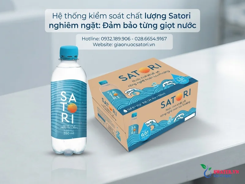 Hệ thống kiểm soát chất lượng Satori nghiêm ngặt: Đảm bảo từng giọt nước