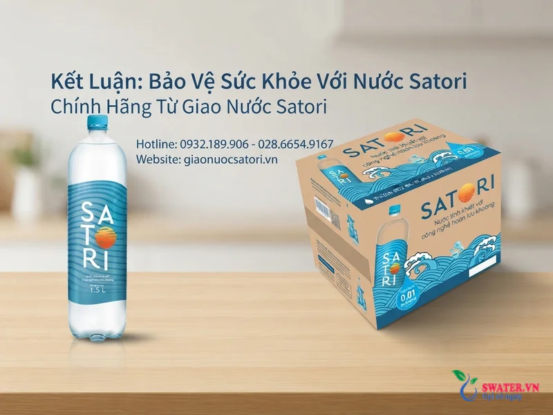 Kết Luận: Bảo Vệ Sức Khỏe Với Nước Satori Chính Hãng Từ Giao Nước Satori