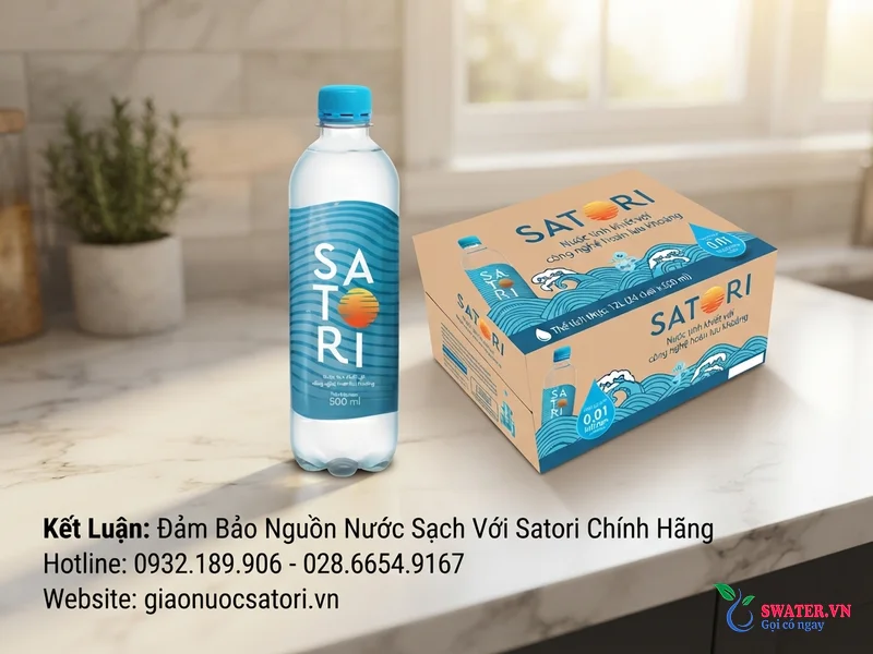 Kết Luận: Đảm Bảo Nguồn Nước Sạch Với Satori Chính Hãng