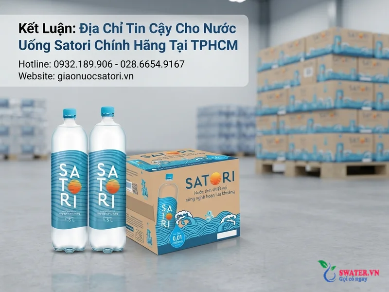 Kết Luận: Địa Chỉ Tin Cậy Cho Nước Uống Satori Chính Hãng Tại TPHCM