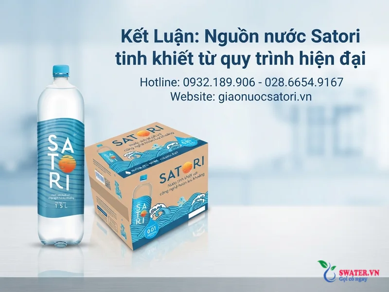 Kết Luận: Nguồn nước Satori tinh khiết từ quy trình hiện đại
