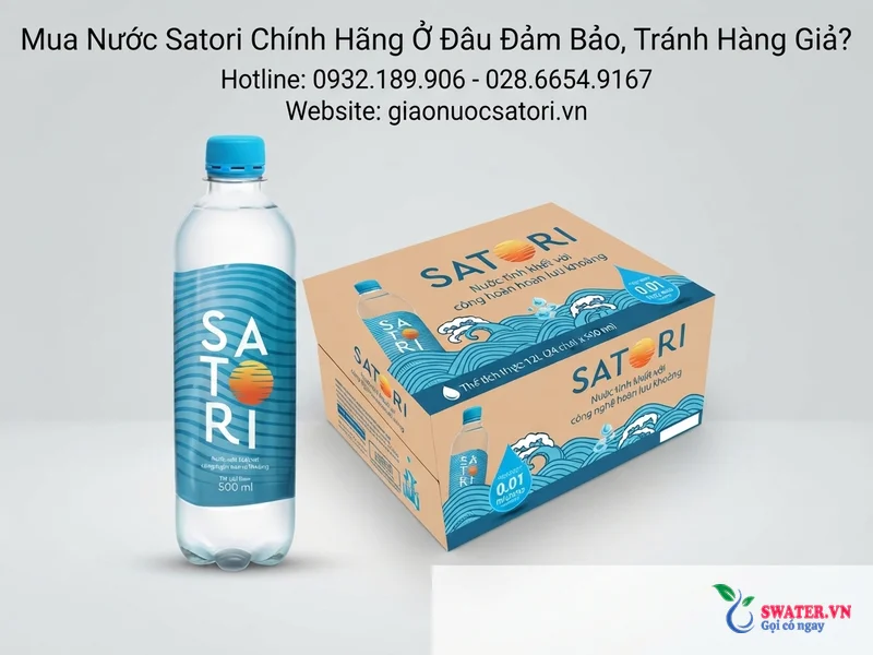 Mua Nước Satori Chính Hãng Ở Đâu Đảm Bảo, Tránh Hàng Giả?