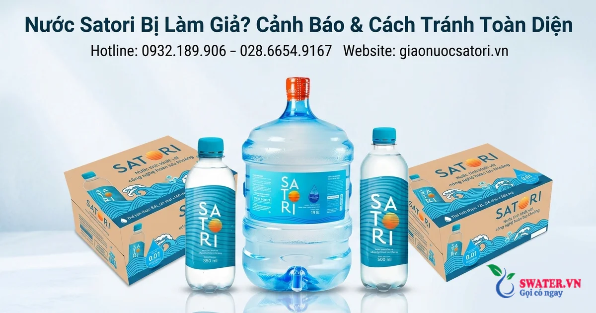 Nước Satori Bị Làm Giả? Cảnh Báo & Cách Tránh Toàn Diện