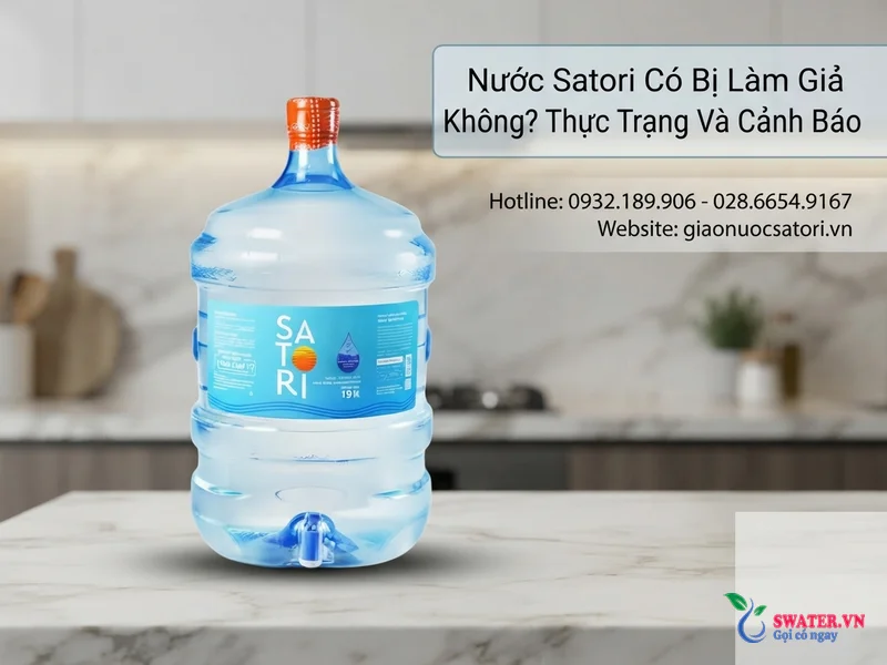 Nước Satori Có Bị Làm Giả Không? Thực Trạng Và Cảnh Báo