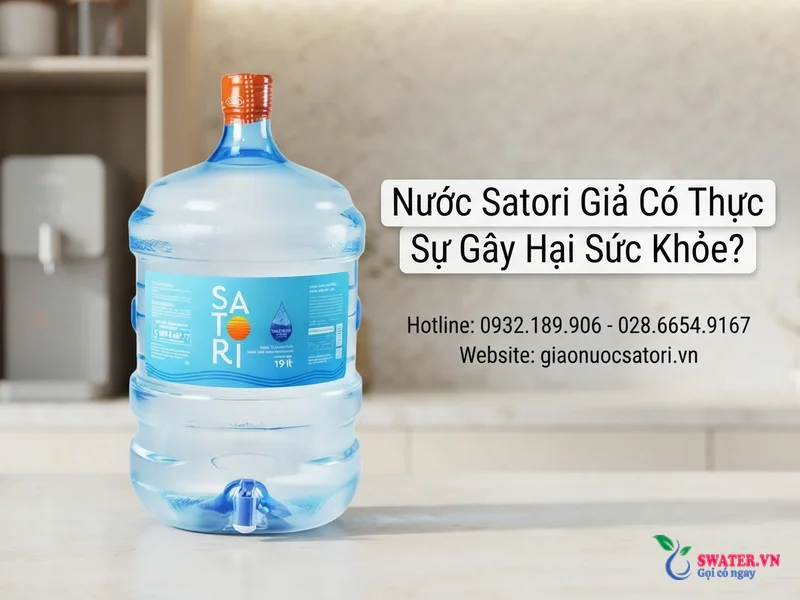 Nước Satori Giả Có Thực Sự Gây Hại Sức Khỏe?