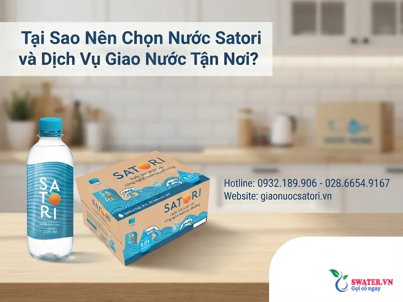Tại Sao Nên Chọn Nước Satori và Dịch Vụ Giao Nước Tận Nơi?