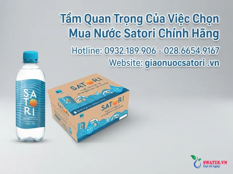 Tầm Quan Trọng Của Việc Chọn Mua Nước Satori Chính Hãng
