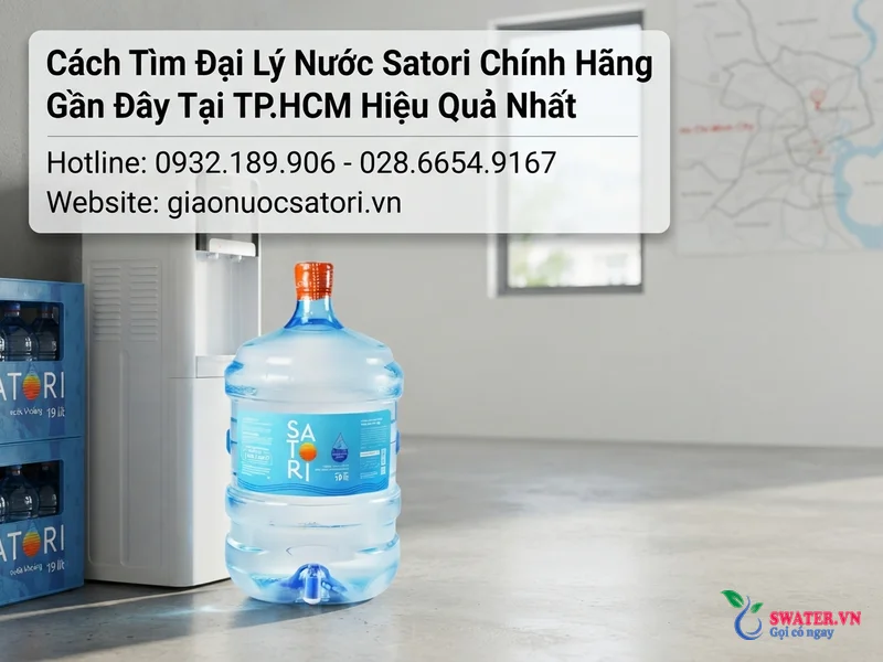 Cách Tìm Đại Lý Nước Satori Chính Hãng Gần Đây Tại TP.HCM Hiệu Quả Nhất