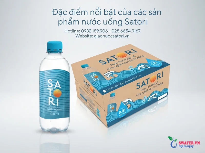 Đặc điểm nổi bật của các sản phẩm nước uống Satori