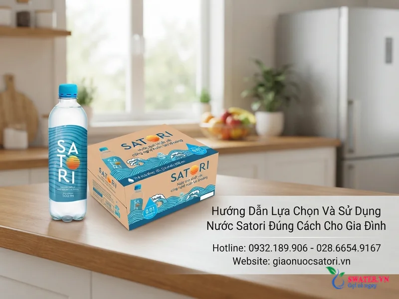 Hướng Dẫn Lựa Chọn Và Sử Dụng Nước Satori Đúng Cách Cho Gia Đình
