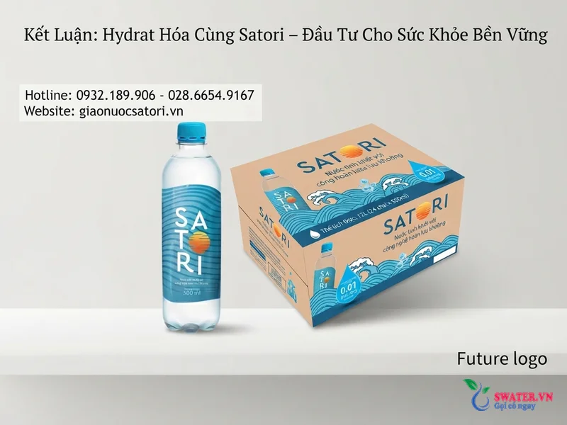 Kết Luận: Hydrat Hóa Cùng Satori – Đầu Tư Cho Sức Khỏe Bền Vững