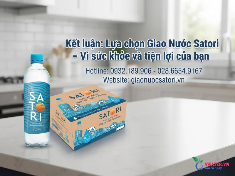 Kết luận: Lựa chọn Giao Nước Satori – Vì sức khỏe và tiện lợi của bạn