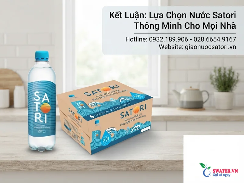 Kết Luận: Lựa Chọn Nước Satori Thông Minh Cho Mọi Nhà