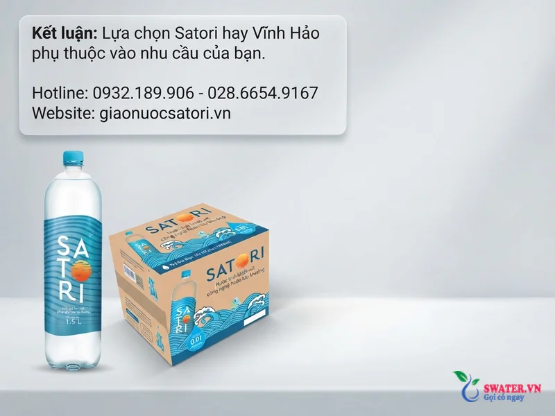 Kết luận: Lựa chọn Satori hay Vĩnh Hảo phụ thuộc vào nhu cầu của bạn