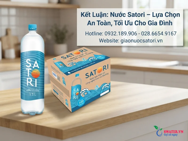Kết Luận: Nước Satori – Lựa Chọn An Toàn, Tối Ưu Cho Gia Đình