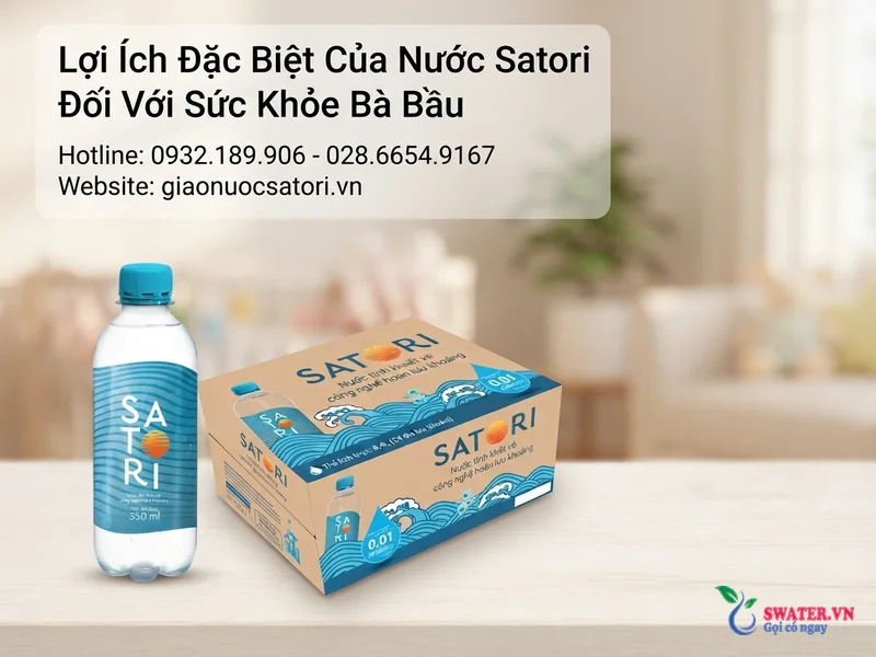 Lợi Ích Đặc Biệt Của Nước Satori Đối Với Sức Khỏe Bà Bầu
