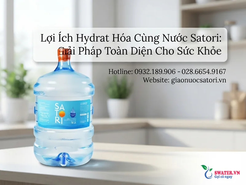 Lợi Ích Hydrat Hóa Cùng Nước Satori: Giải Pháp Toàn Diện Cho Sức Khỏe