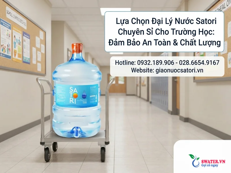 Lựa Chọn Đại Lý Nước Satori Chuyên Sỉ Cho Trường Học: Đảm Bảo An Toàn & Chất Lượng
