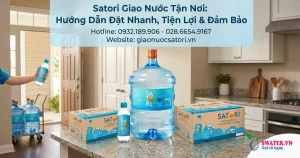 Satori Giao Nước Tận Nơi: Hướng Dẫn Đặt Nhanh, Tiện Lợi & Đảm Bảo