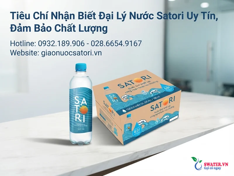 Tiêu Chí Nhận Biết Đại Lý Nước Satori Uy Tín, Đảm Bảo Chất Lượng