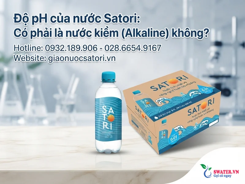 Độ pH của nước Satori: Có phải là nước kiềm (Alkaline) không?