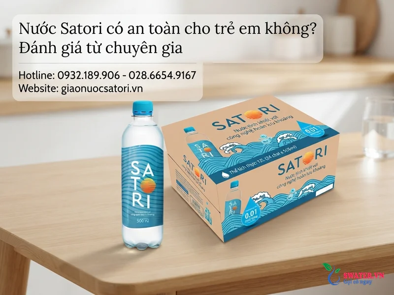 Nước Satori có an toàn cho trẻ em không? Đánh giá từ chuyên gia
