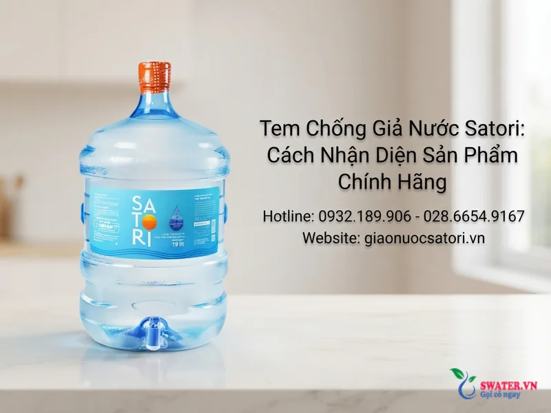 Tem Chống Giả Nước Satori: Cách Nhận Diện Sản Phẩm Chính Hãng