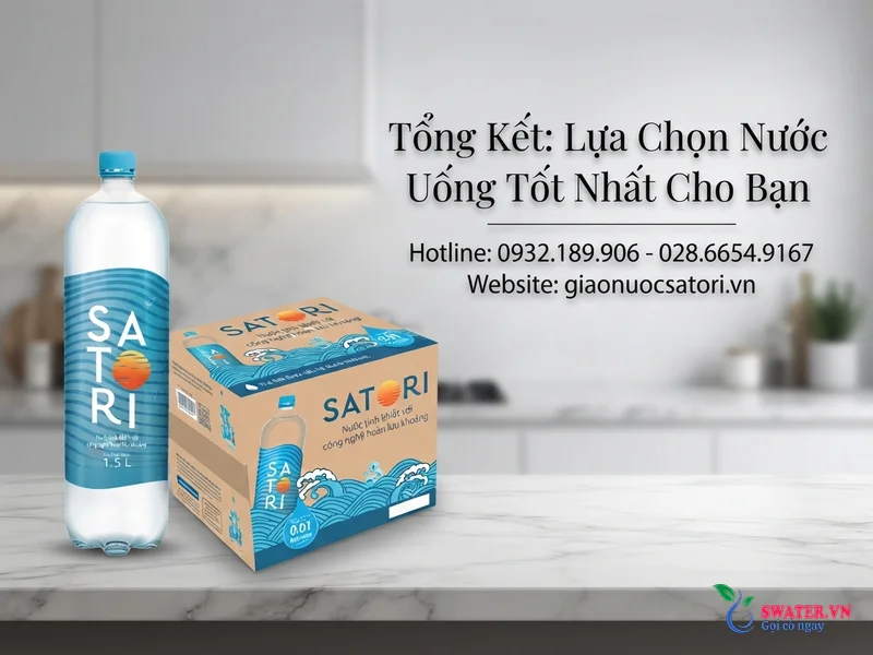 Tổng Kết: Lựa Chọn Nước Uống Tốt Nhất Cho Bạn