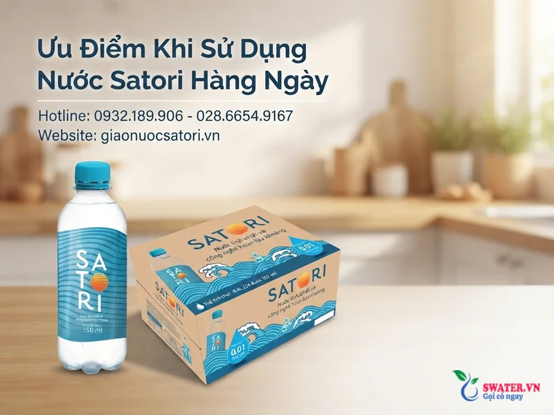Ưu Điểm Khi Sử Dụng Nước Satori Hàng Ngày